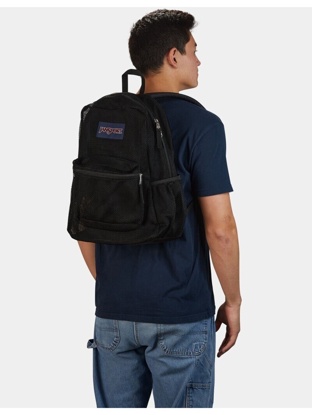 JANSPORT Backpack Eco Mesh Solid Back Color Fully Padded Back Panel
